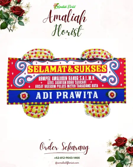 Papan Bunga Ucapan Selamat Lolak